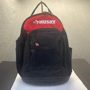 Husky Pro Tool Backpack Heavy Duty Rubber Bottom Storage Bag (H-68003-03)